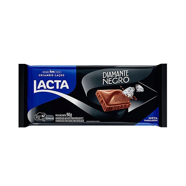 Chocolate Lacta Diamante Negro 90g