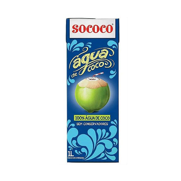 Água de Coco Sococo 1l