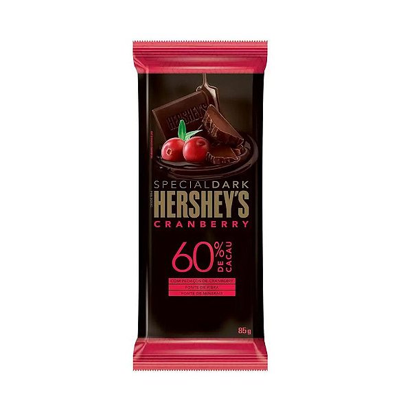 Chocolate Hersheys Special Dark 60% Cranberry 85g