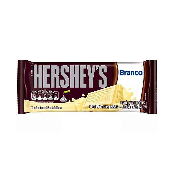 Chocolate Branco Hersheys 92g