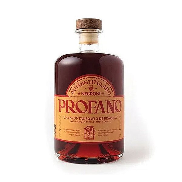 Negroni Profano 750ml #desconto