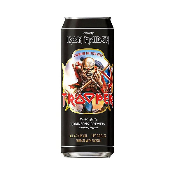 Cerveja Trooper Iron Maiden Lata 500ml