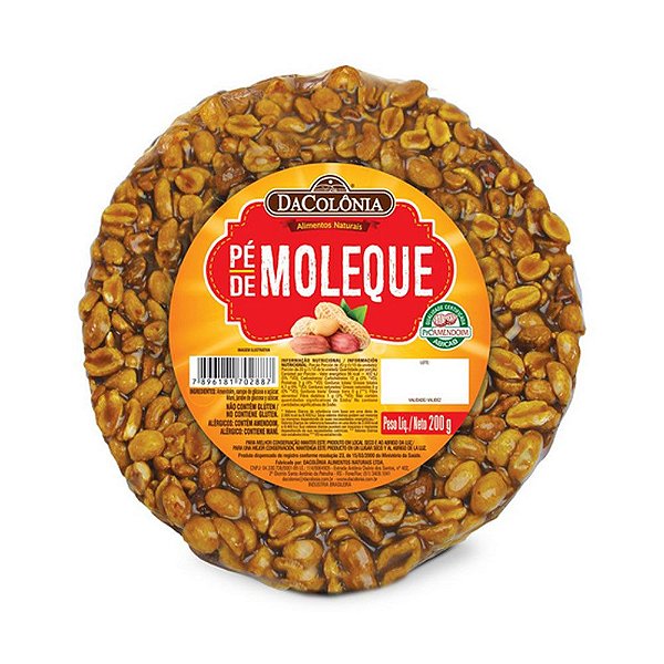 Pé de Moleque da Colonia 200g