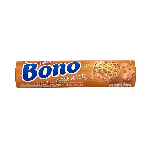 Biscoito Bono de Doce de Leite 126g