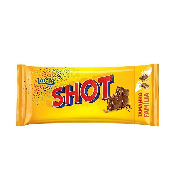 Chocolate Lacta Shot ao Leite 90g