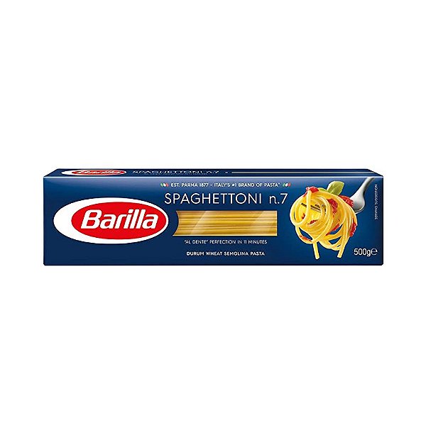 Massa Barilla  Spaghettoni N7 500g