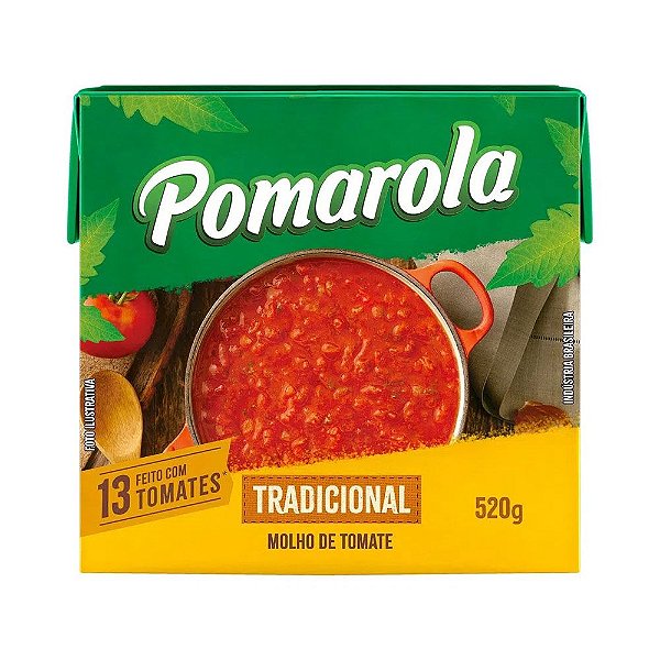 Molho de Tomate Pamarola 520g