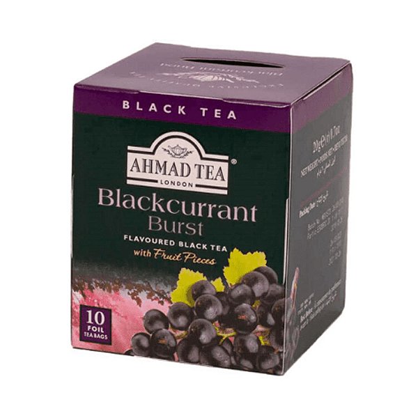 Chá Ahmad Tea Blackcurrant Groselha 20g