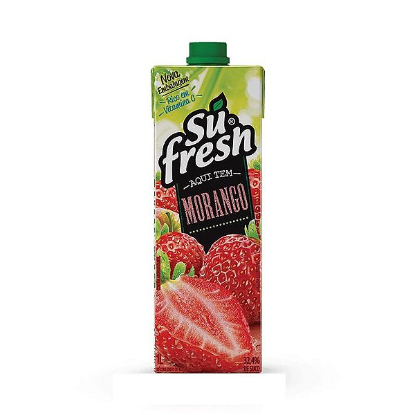 Suco Sufresh de Morango 1L