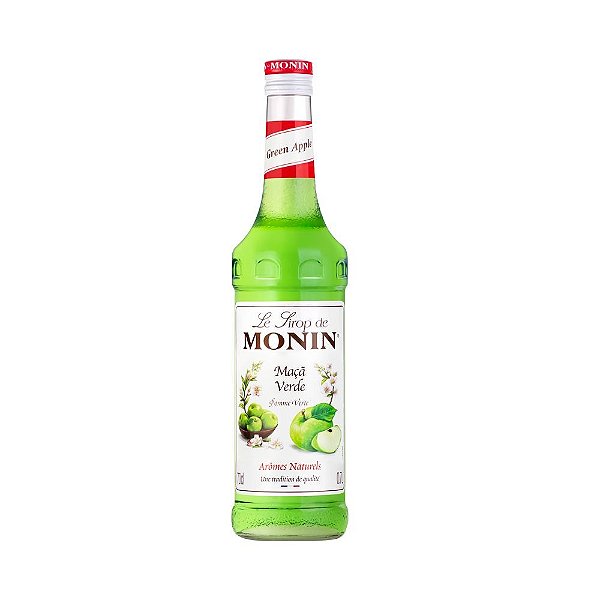 Xarope De Maça Verde Monin 700ml