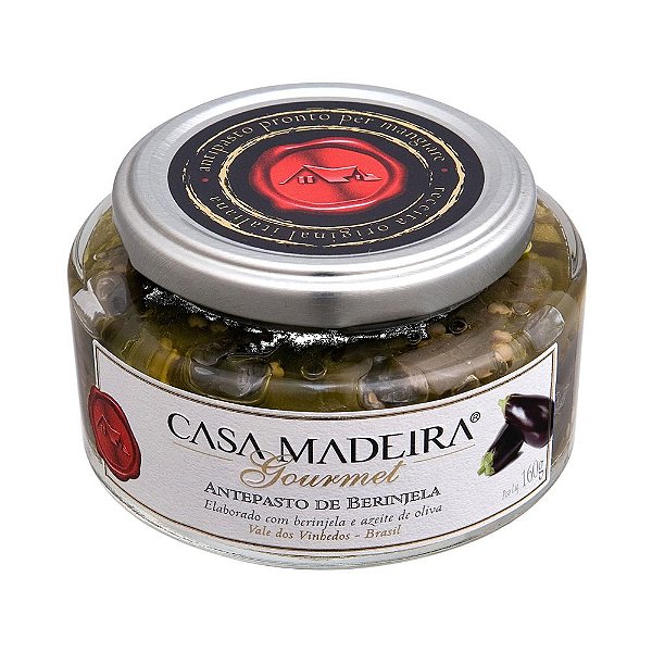 Antepasto Casa Madeira de Berinjela 160g