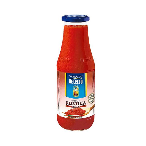 Molho de Cecco Passata Pomodori Rustica 700g