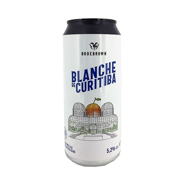 Cerveja Bodebrown Blanche de Curitiba Lata 473ml