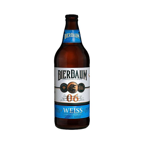 Cerveja Bierbaum Weiss Helles 600ml