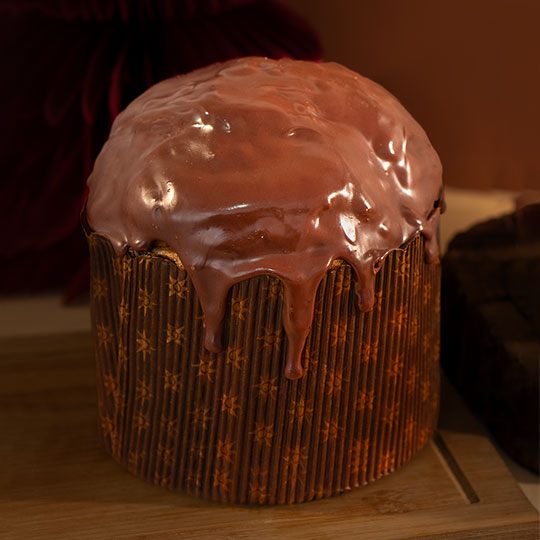 Panetone de Fermentação Natural com Chocolate Ao Leite 52% | 560g