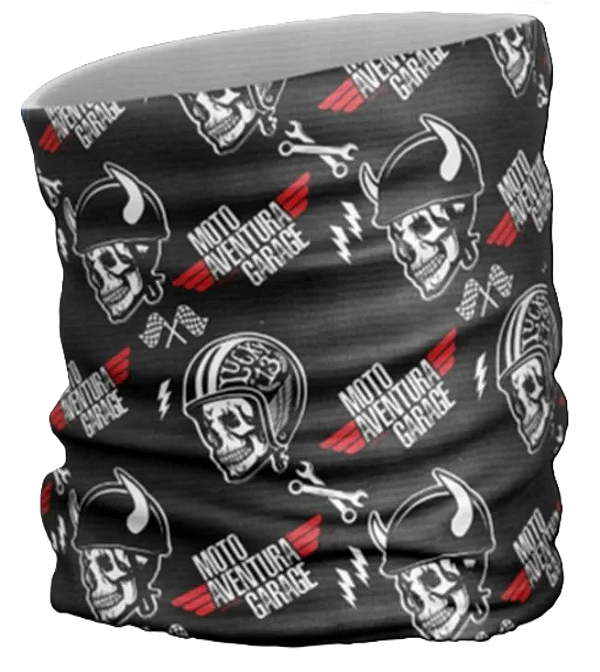 Balaclava Tubular Moto Aventura Preta