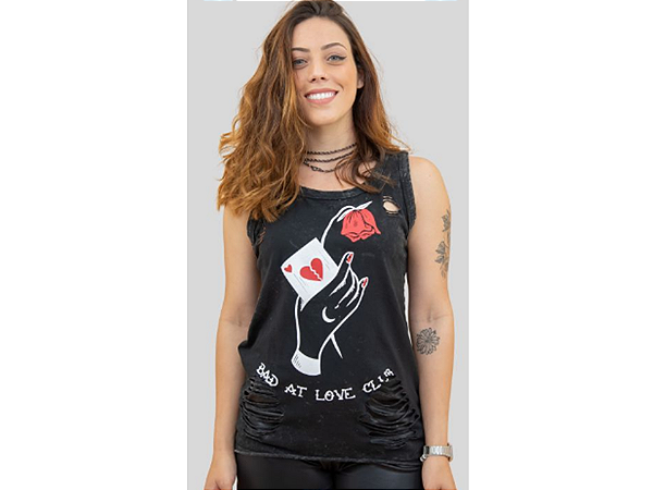 BLUSA ESTONADA BAD LOVE