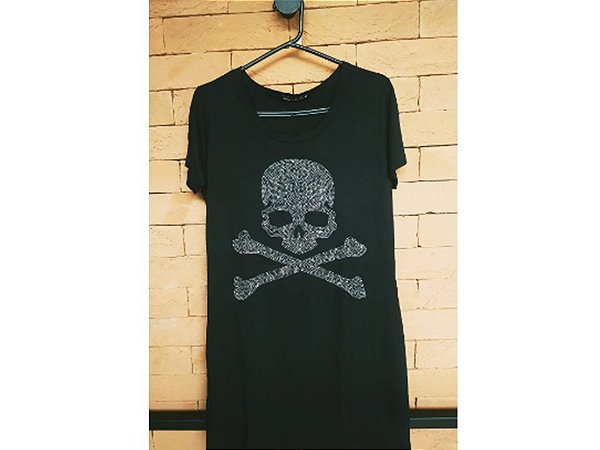 Vestido Caveira Pirata