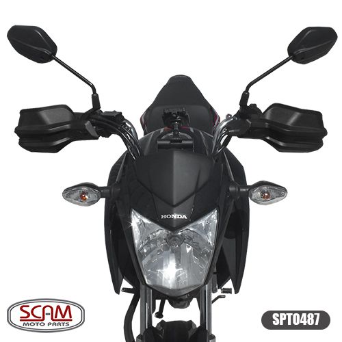 Protetor De Mao Honda Cg125/150/160/titan 2009+ Spto487 Scam