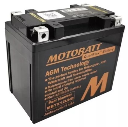 Bateria Motobatt MBTX12UHD 200CCA, 14Ah