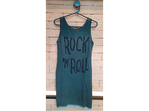 VESTIDO ROCK N ROLL COSTAS ABERTAS