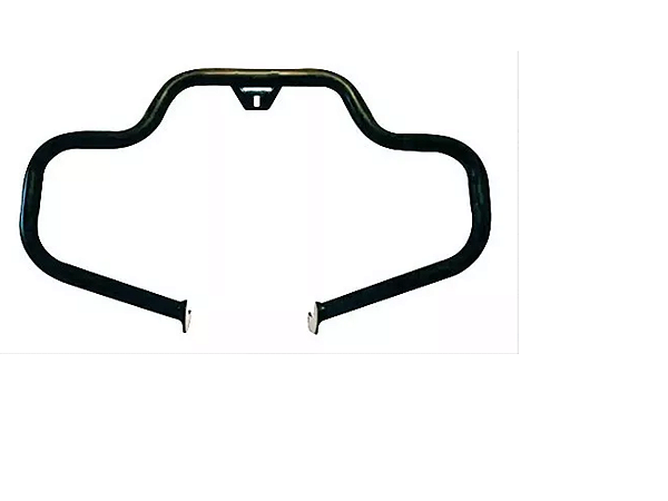 Protetor Motor Moustache Preto Brilho Hd Fatboy 2018 +diante