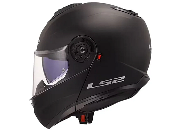 Capacete LS2 Strobe 2 FF908 Monocolor Preto Fosco (Articulado)