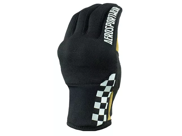 Luva Mociclista Asw 365  Proteção Moto Cor Preto Branco Marrom