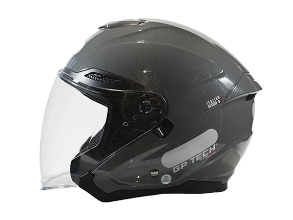 CAPACETE GP TECH OPEN OF669 MONO METALIZADO ABERTO