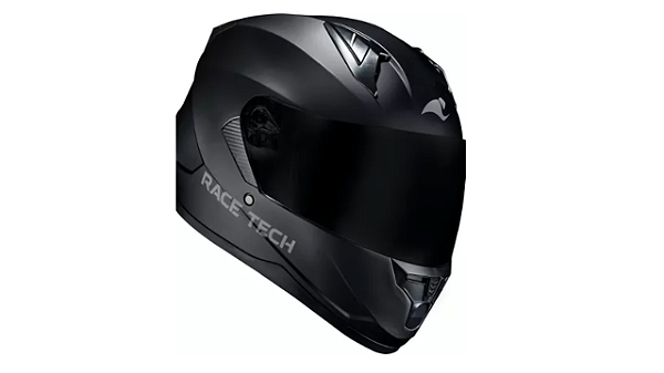 Capacete Race Tech Sector Monocolor - Preto Fosco
