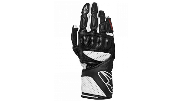 LUVA ALPINESTARS SP-8 PRETO/BRANCO