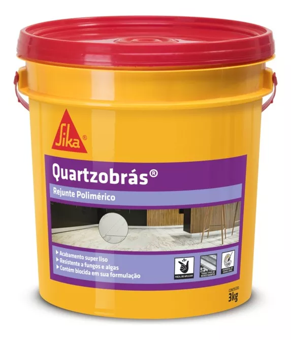 Rejunte Polimerico Quartzobras - Champanhe Bd 3KG
