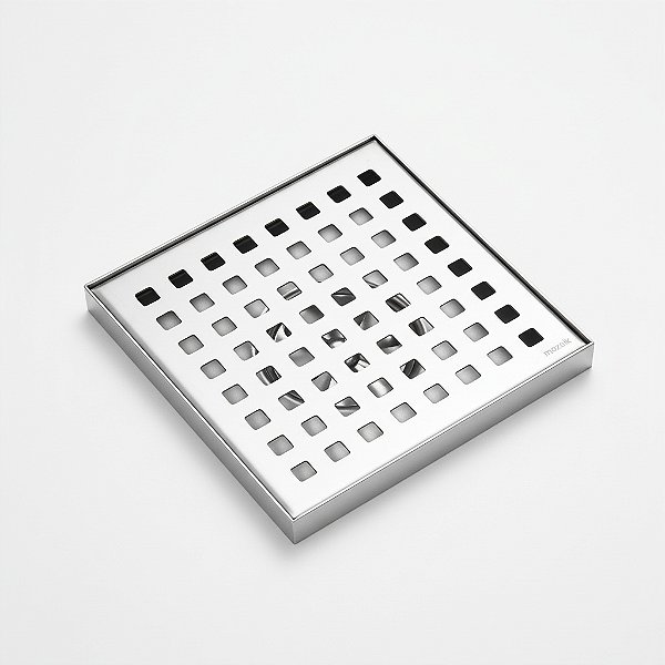 Ralo Quattro Éolo Mozaik Inox 304 Escovado 10x10