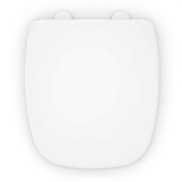 Assento Sanitário Original PP Soft Close City /Like/ Vip Branco Celite