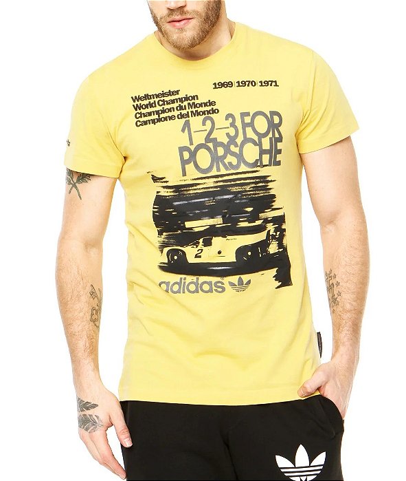 CAMISETA ADIDAS ORIGINALS PORSCHE TURBO ST MASCULINA