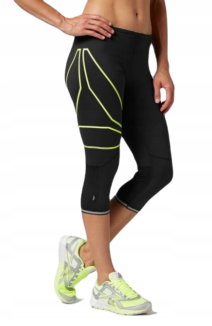 CALÇA REEBOK CAPRI OSR FEMININA PRETA