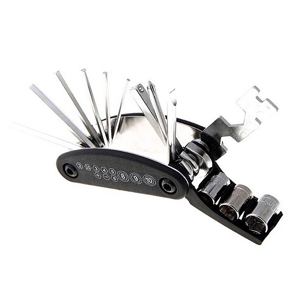 KIT OMNITOOL DE FERRAMENTAS PARA BIKE 15 FUNÇÕES
