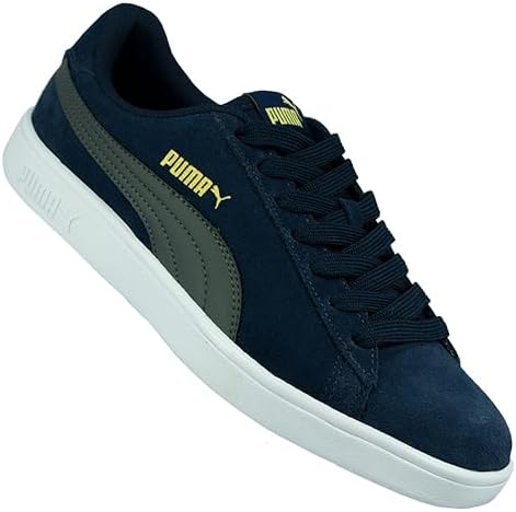 TÊNIS COURO PUMA SMASH V2 AZUL