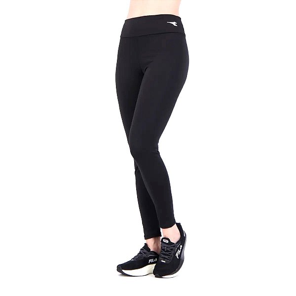 CALÇA LEGGING DIADORA SMALL PRETA FEMININA
