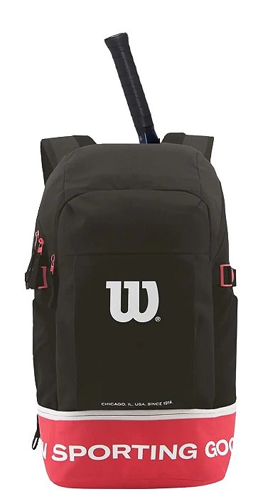 MOCHILA WILSON TEAM PRO PRETA 25 LITROS