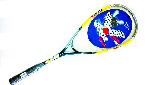 RAQUETE SQUASH VICTOR RED JET XT 180 GRAMAS
