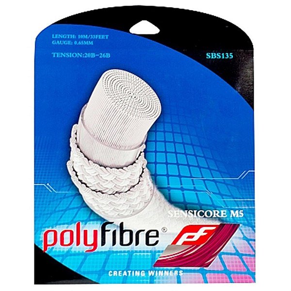 CORDA DE BADMINTON POLYFIBRE SENSICORE M5