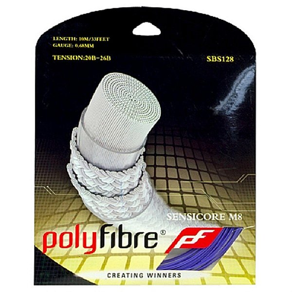 CORDA DE BADMINTON POLYFIBRE SENSICORE M8