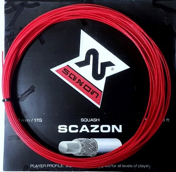 CORDA SQUASH SCAZON ULTRAPRO TOUR RED 1.10 MM