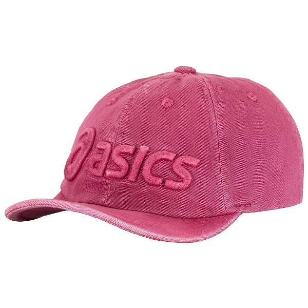 BONÉ ASICS STRAPBACK BÁSICO FEMININO VINHO