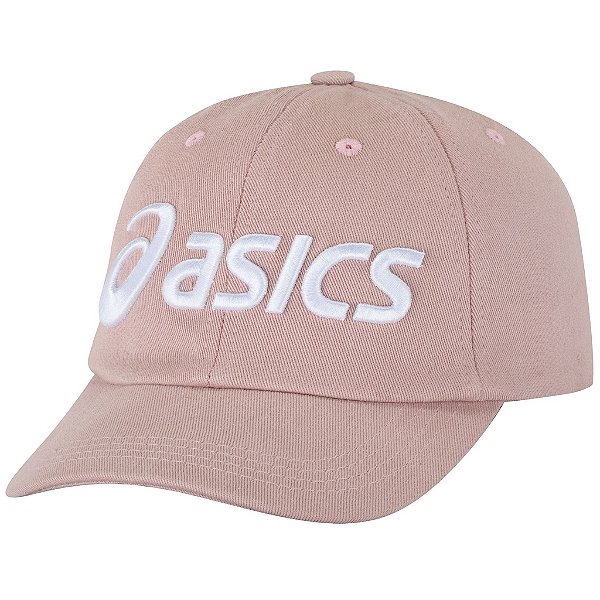 BONÉ ASICS STRAPBACK BÁSICO FEMININO ROSA