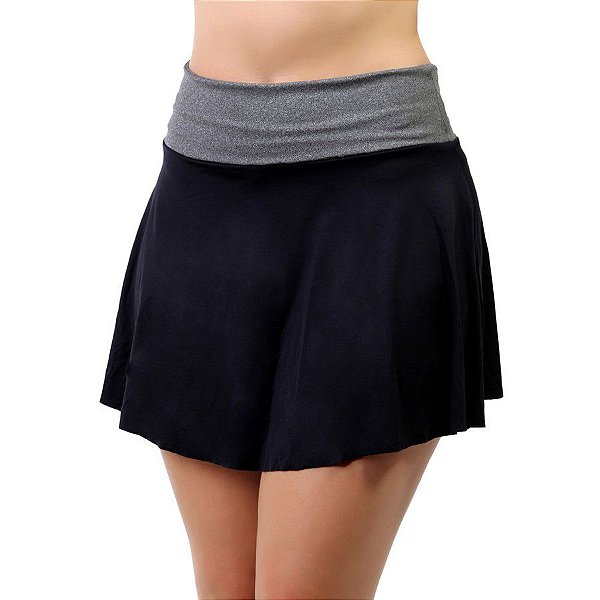 SAIA SHORTS SUBURBAN PRETA