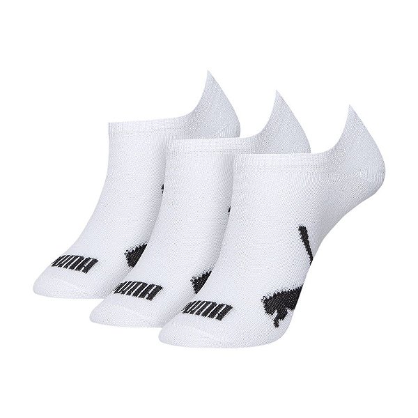 KIT MEIAS PUMA SAPATILHAS COM 3 PARES MASCULINA