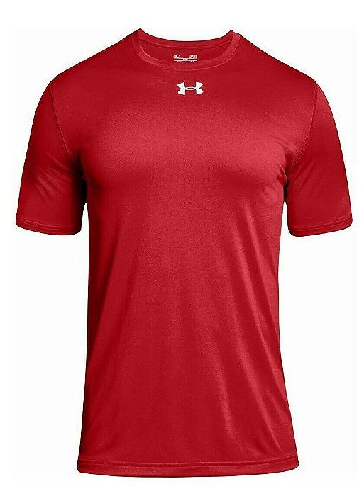 CAMISETA UNDER ARMOUR LOCKER SLEEVE - VERMELHA