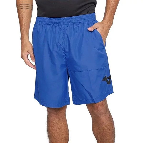 BERMUDA MIZUNO RUN BIRD MASCULINA AZUL